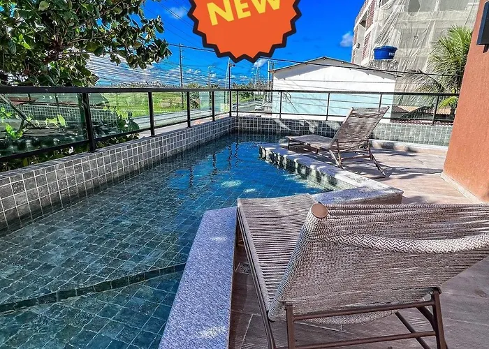 Villa Del Porto - Flat 106, A 70M Da Praia!!